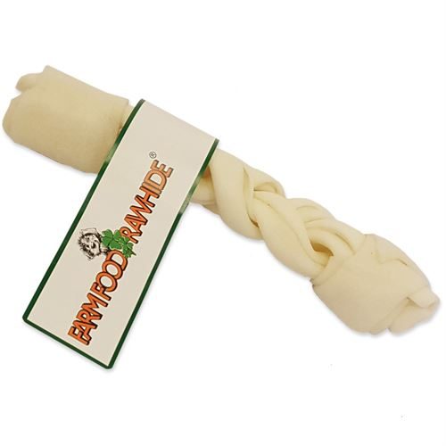 Farm Food Rawhide Dental Braided Stick