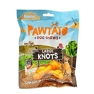 Benevo Pawtato Lge Knots 180g