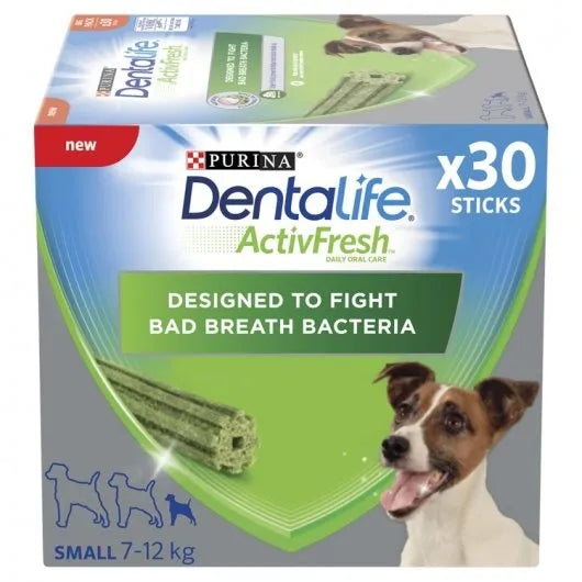 Dentalife Activfresh Small Dog Treat Dental Stick 30 Stick