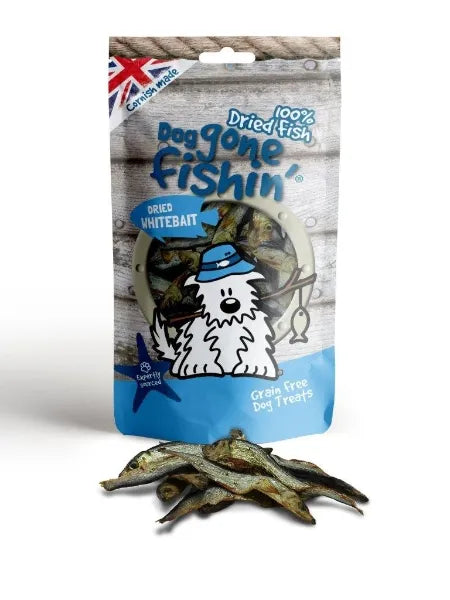 Dog Gone Fishin' Dried Whitebait 60g