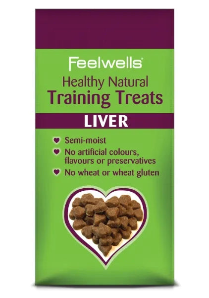 Feelwell's Healthy Natural Training Dog Treats Liver 115g