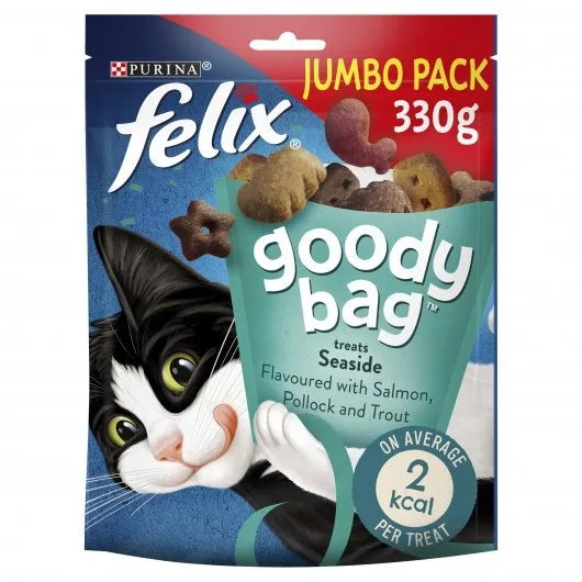 Felix Goody Bag Seaside Mix Cat Treats 330g