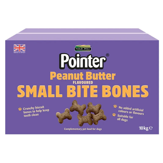 Fold Hill Pointer Peanut Butter Flavoured Small Bite Bones