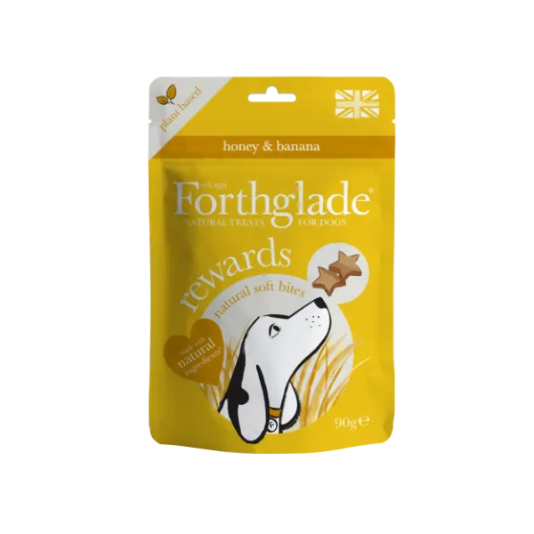 Forthglade Functional Soft Bites Banana & Honey 8x90g