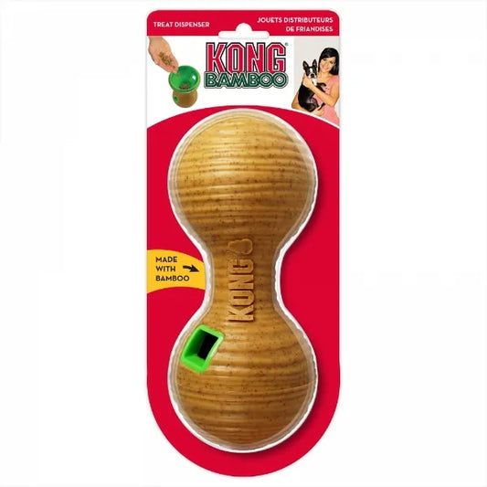 KONG Bamboo Feeder Dumbbell Med