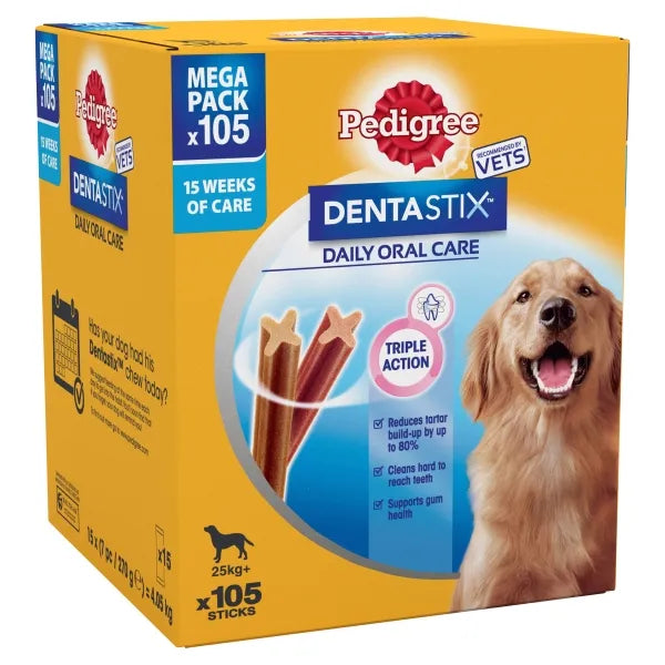 Pedigree Dentastix Daily Dental Chews 105 Sticks