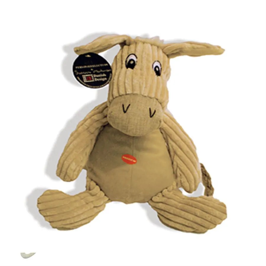 Danish Design Doris The Natural Donkey Plush Dog Toy