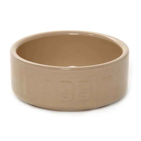 All Cane Lettered Rabbit Bowl 13cm