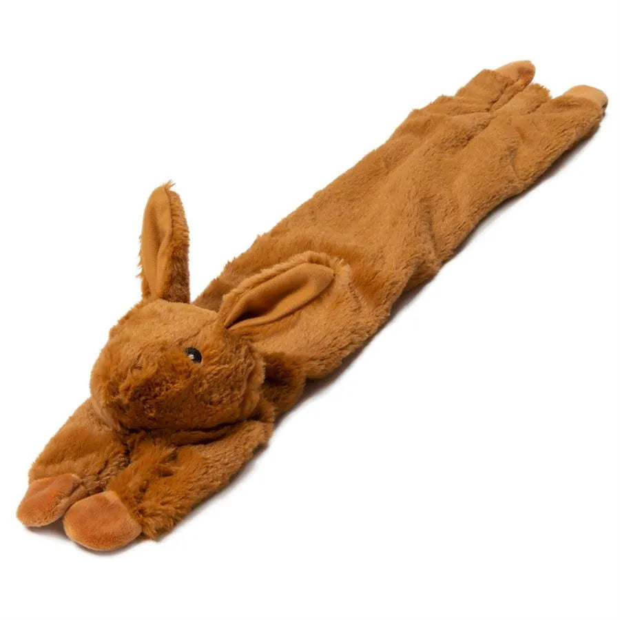 Animate Flat Stuffed Head Rabbit Brown 24"