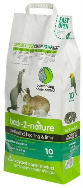 Back 2 Nature Sml Animal Bedding 10ltr