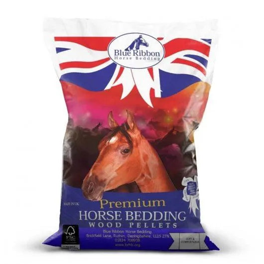 Blue Ribbon Wood Pellet Horse Bedding 15kg