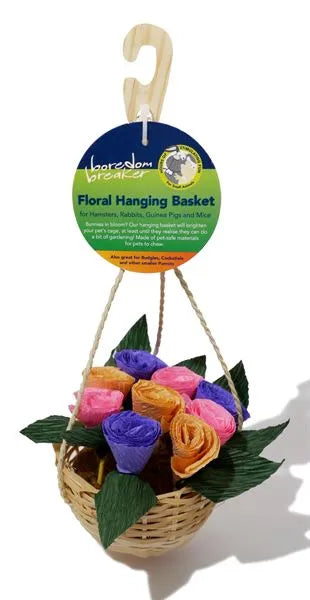 Boredom Breaker Floral Hanging Basket