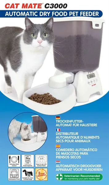 C3000 Automatic Dry Food Dispenser