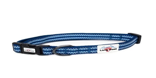 Long Paws Comfort Collection Collar Blue Medium