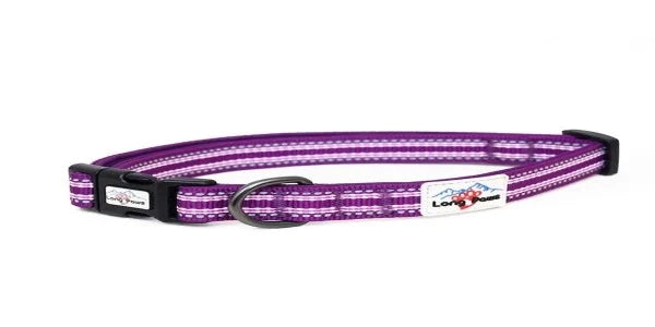 Long Paws Comfort Collection Collar Purple