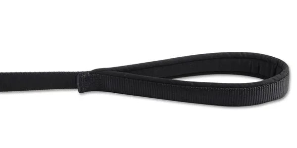 Viva Nylon Padded Snap Lead Black 25mm X1.8m