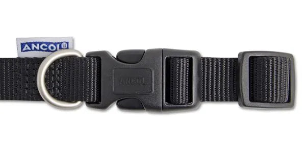 Viva Nylon Quick Fit Adj Collar Black