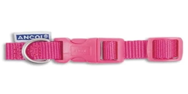 Viva Nylon Quick Fit Adj Collar Pink