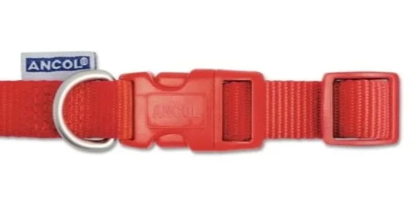 Viva Nylon Quick Fit Adj Collar Red