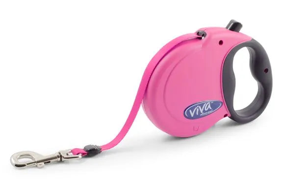 Viva Retractable Lead Tape Pink