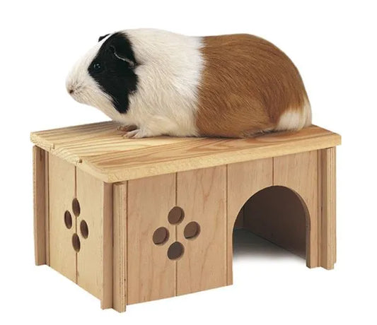 Wooden Guinea Pig House 26x18.5x13.5cm